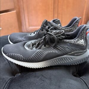 Adidas Black and Gray Alphabounce Women's Athletic Shoes